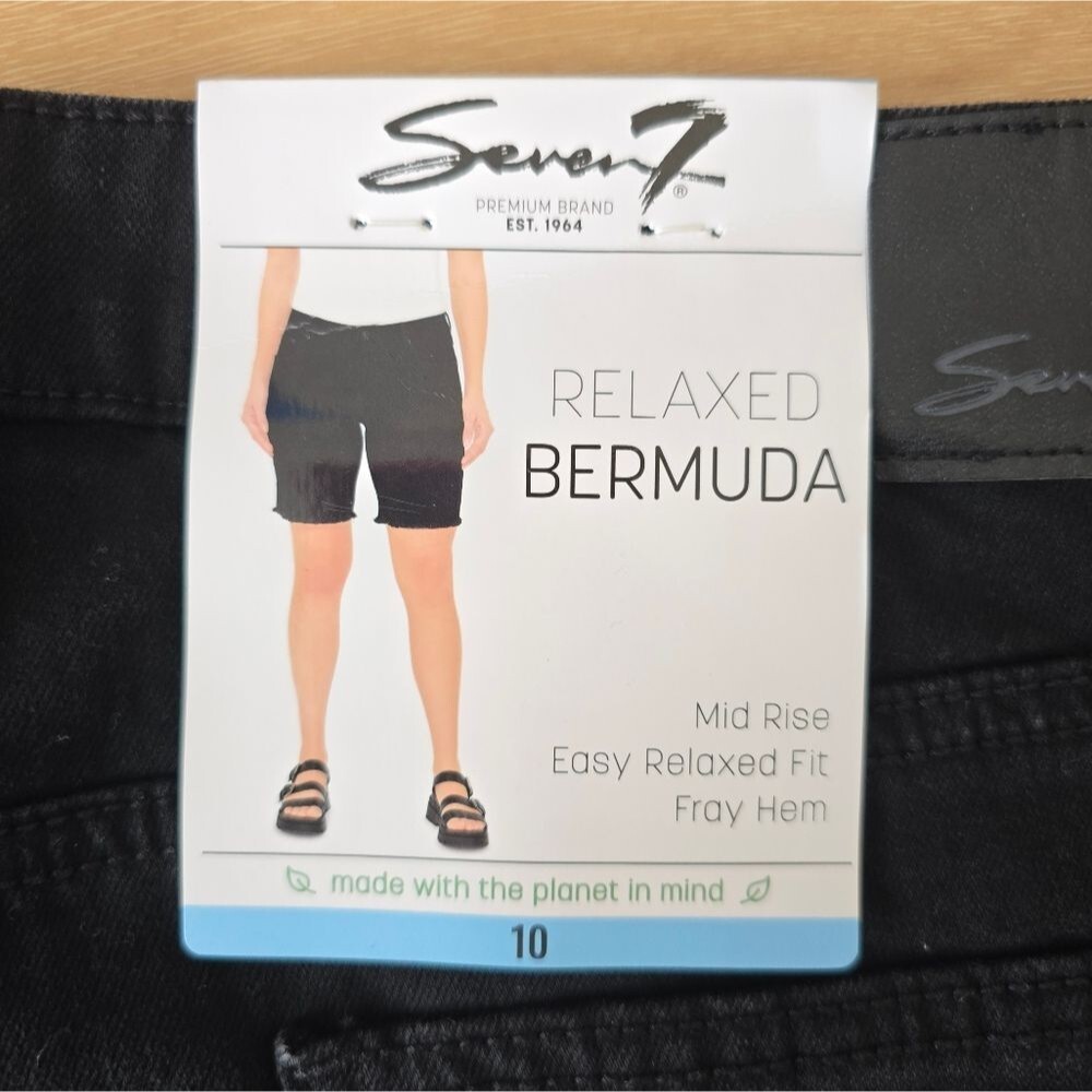 Seven7 Women's Bermuda Short - Picture 7 of 9
